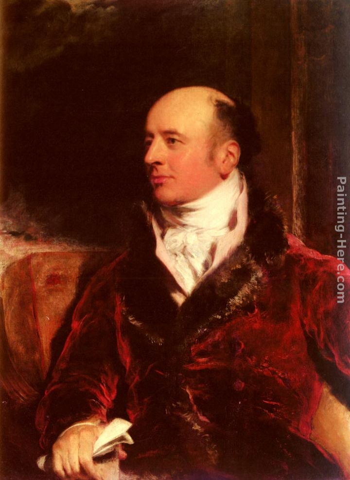 Portrait Of James Perry (1756 - 1821) painting - Sir Thomas Lawrence Portrait Of James Perry (1756 - 1821) art painting